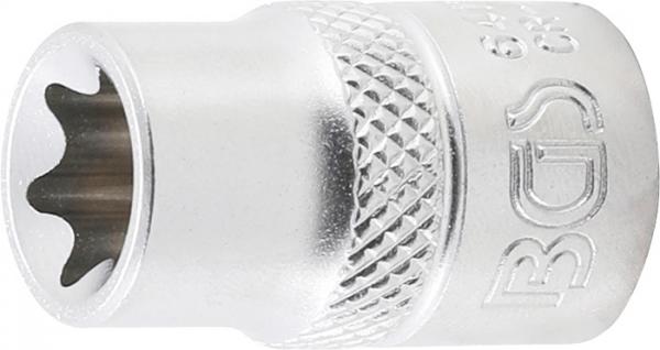 BGS 6412 Steckschlüssel-Einsatz E-Profil | Antrieb Innenvierkant 10 mm (3/8") | SW E12